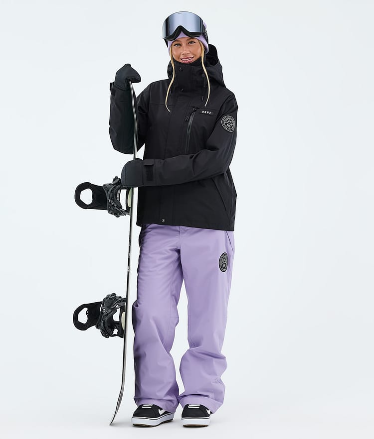 Dope Blizzard W Full Zip Snowboardjacka Dam Black, Image 2 of 9