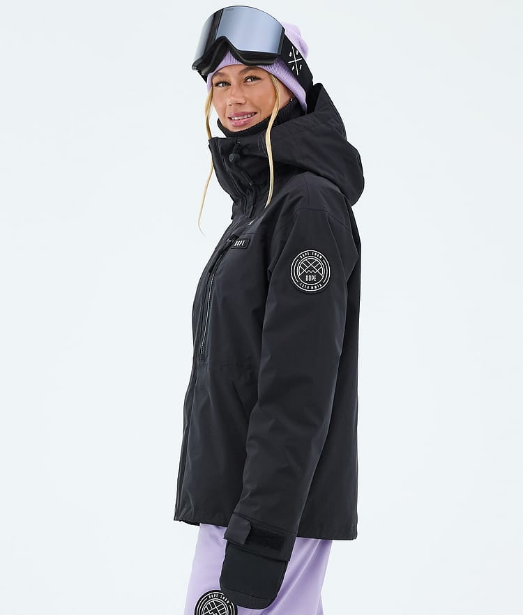Dope Blizzard W Full Zip Skidjacka Dam Black, Image 5 of 9