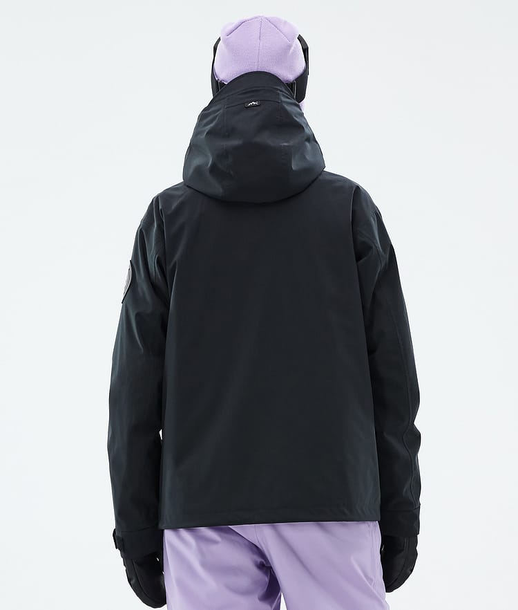 Dope Blizzard W Full Zip Snowboardjacka Dam Black, Bild 6 av 9
