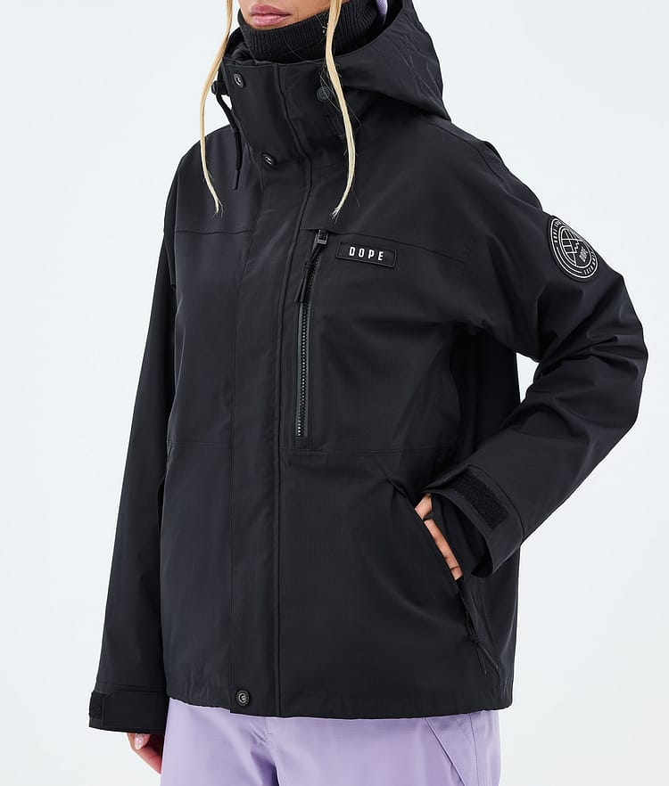 Dope Blizzard W Full Zip Skidjacka Dam Black, Image 7 of 9