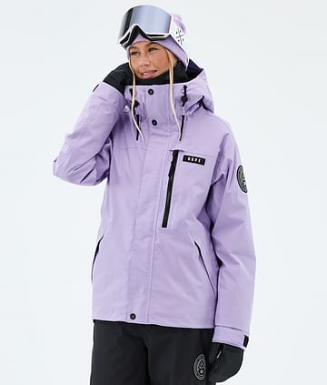 Dope Blizzard W Full Zip Snowboardjacka Faded Violet