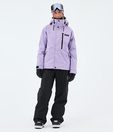 Dope Blizzard W Full Zip Snowboardoutfit Faded Violet/Black
