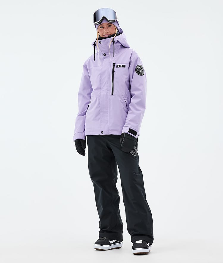Dope Blizzard W Full Zip Snowboardjacka Dam Faded Violet, Bild 2 av 9