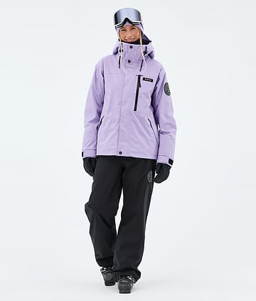 Dope Blizzard W Full Zip Skidoutfit Faded Violet/Black