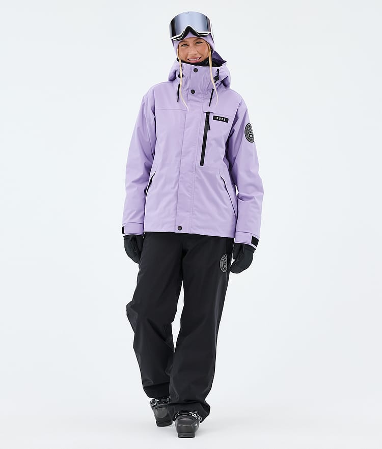 Dope Blizzard W Full Zip Skidjacka Dam Faded Violet, Image 2 of 9