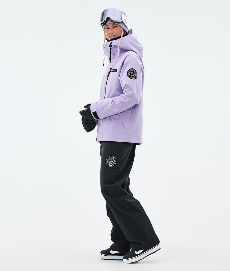 Dope Blizzard W Full Zip Snowboardjacka Dam Faded Violet, Bild 3 av 9