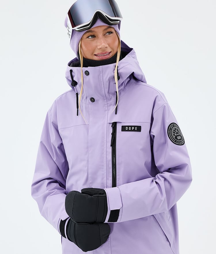 Dope Blizzard W Full Zip Snowboardjacka Dam Faded Violet, Image 4 of 9