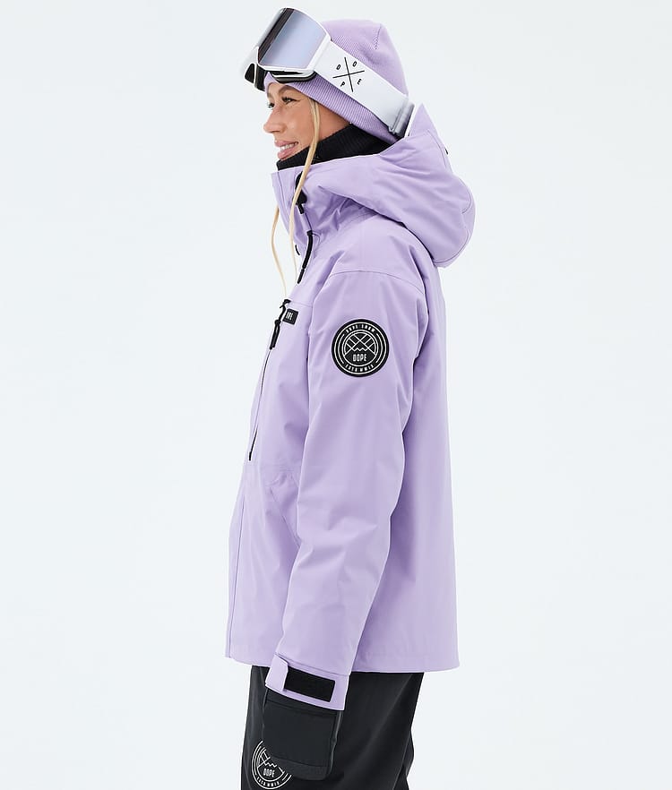 Dope Blizzard W Full Zip Skidjacka Dam Faded Violet, Image 5 of 9