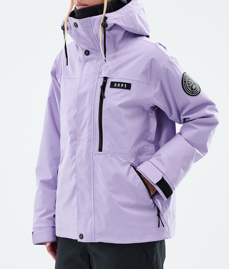Dope Blizzard W Full Zip Snowboardjacka Dam Faded Violet, Bild 7 av 9