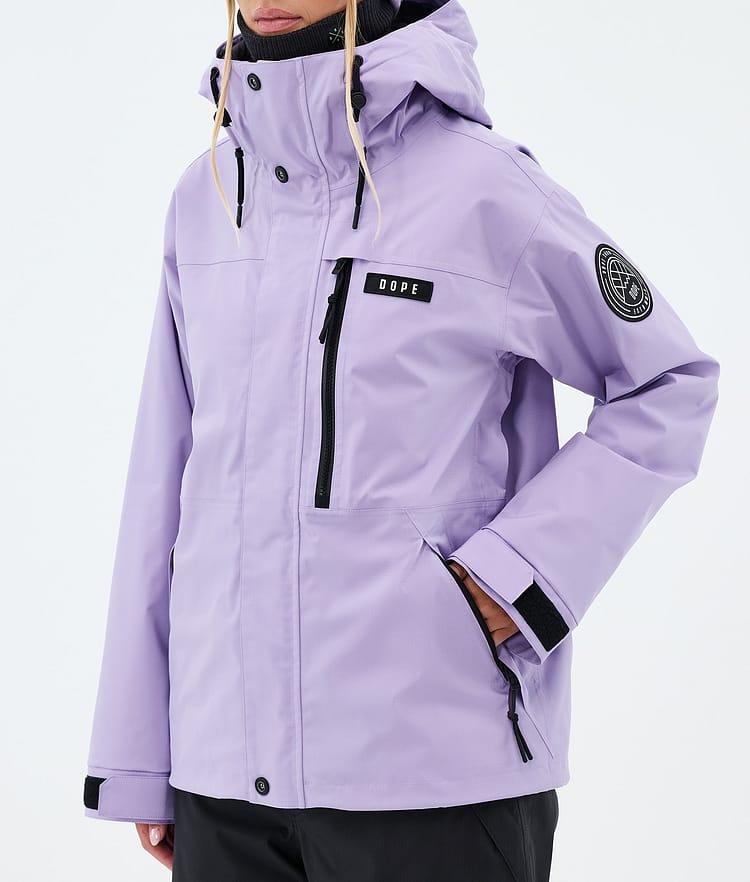 Dope Blizzard W Full Zip Skidjacka Dam Faded Violet, Image 7 of 9