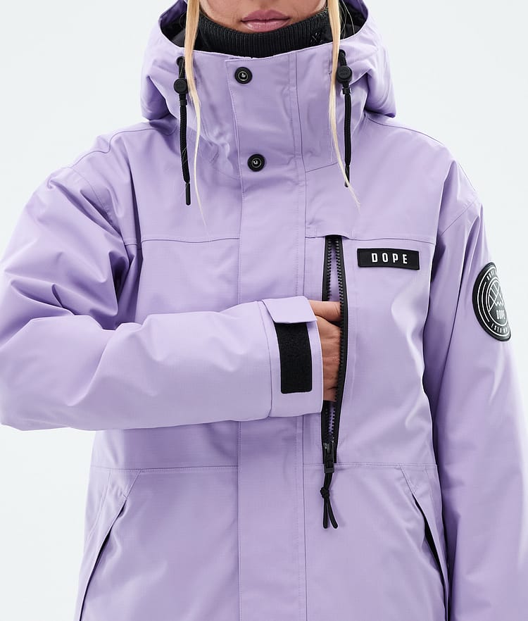 Dope Blizzard W Full Zip Skidjacka Dam Faded Violet, Bild 8 av 9