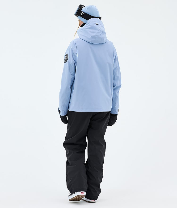 Dope Blizzard W Full Zip Snowboardjacka Dam Light Blue, Image 3 of 9