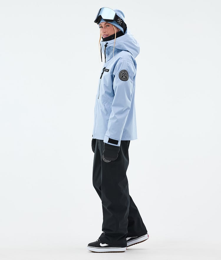 Dope Blizzard W Full Zip Snowboardjacka Dam Light Blue, Bild 3 av 9