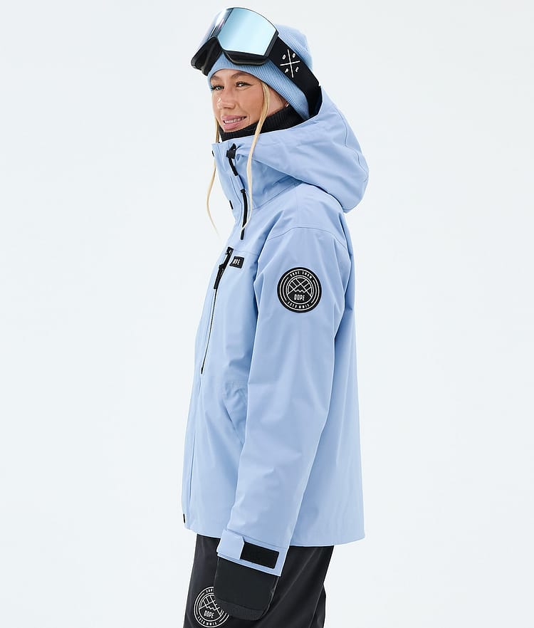 Dope Blizzard W Full Zip Snowboardjacka Dam Light Blue, Image 5 of 9