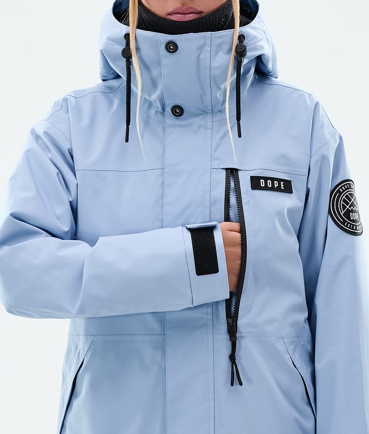 Dope Blizzard W Full Zip Skidjacka Dam Light Blue, Bild 8 av 9