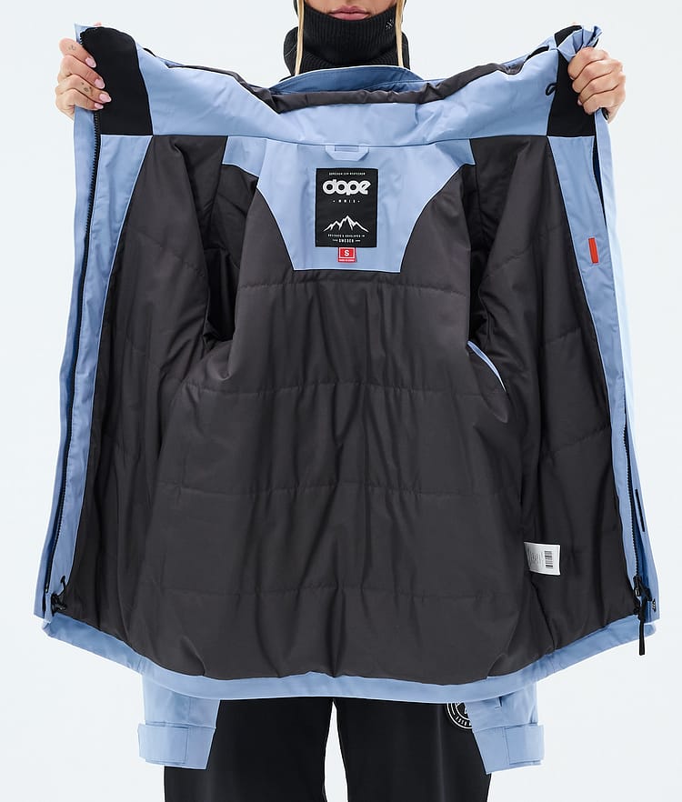 Dope Blizzard W Full Zip Snowboardjacka Dam Light Blue, Image 9 of 9