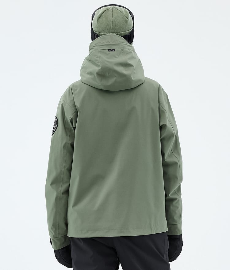 Dope Blizzard W Full Zip Skidjacka Dam Moss Green, Image 6 of 9