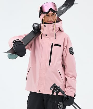 Dope Blizzard W Full Zip Skidjacka Soft Pink