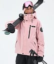 Dope Blizzard W Full Zip Skidjacka Dam Soft Pink