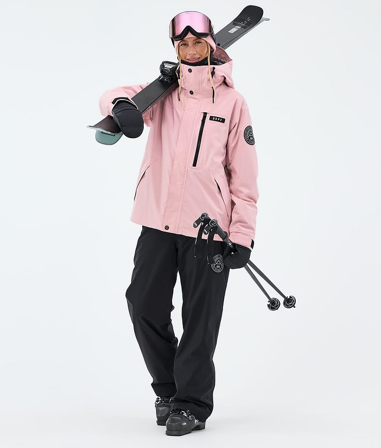 Dope Blizzard W Full Zip Skidjacka Dam Soft Pink, Image 2 of 9