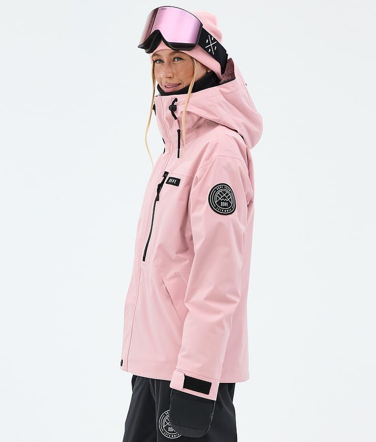 Dope Blizzard W Full Zip Skidjacka Dam Soft Pink, Image 5 of 9
