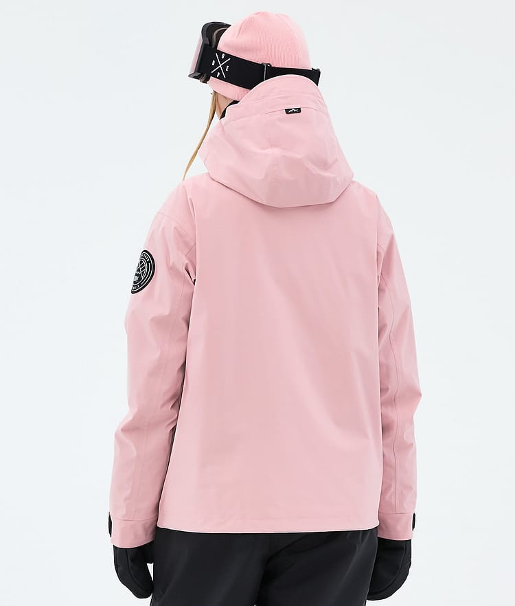 Dope Blizzard W Full Zip Skidjacka Dam Soft Pink, Image 6 of 9