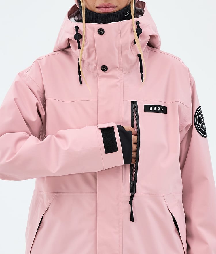 Dope Blizzard W Full Zip Skidjacka Dam Soft Pink, Image 8 of 9