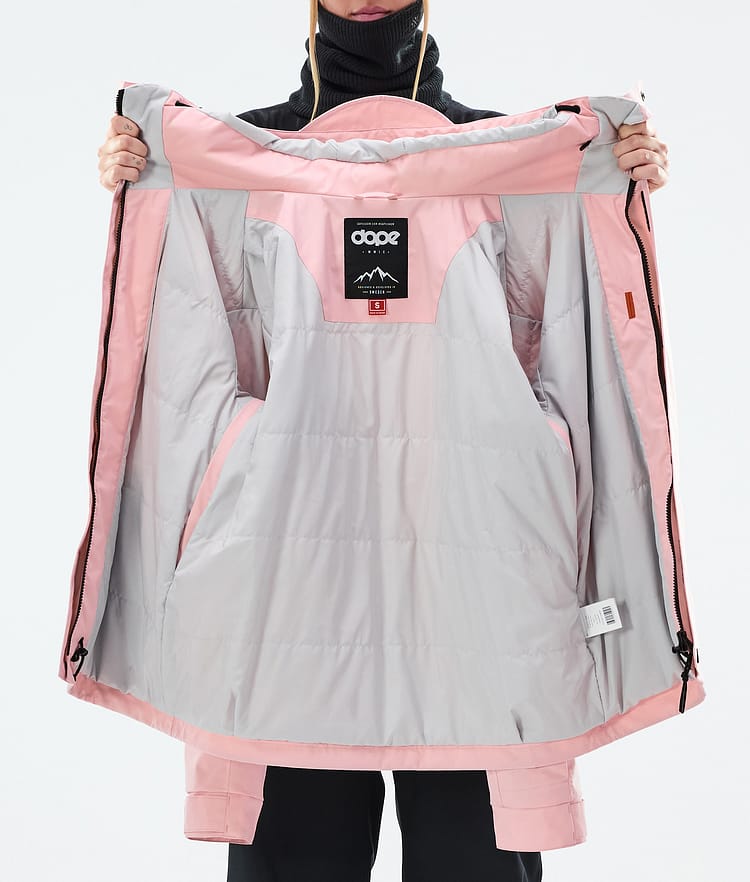Dope Blizzard W Full Zip Skidjacka Dam Soft Pink, Bild 9 av 9