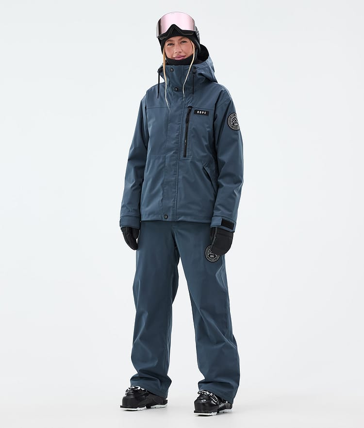 Dope Blizzard W Full Zip Skidjacka Dam Metal Blue, Bild 2 av 9