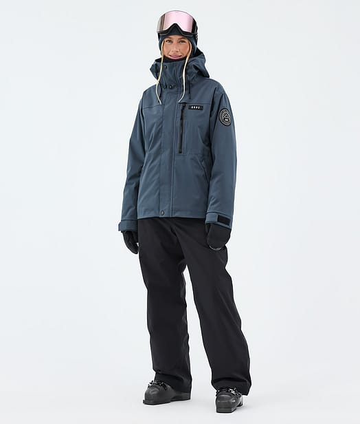 Dope Blizzard W Full Zip Skidoutfit Metal Blue