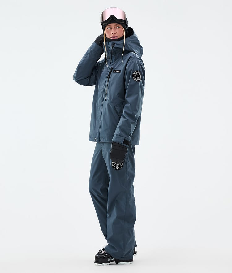 Dope Blizzard W Full Zip Skidjacka Dam Metal Blue, Bild 3 av 9