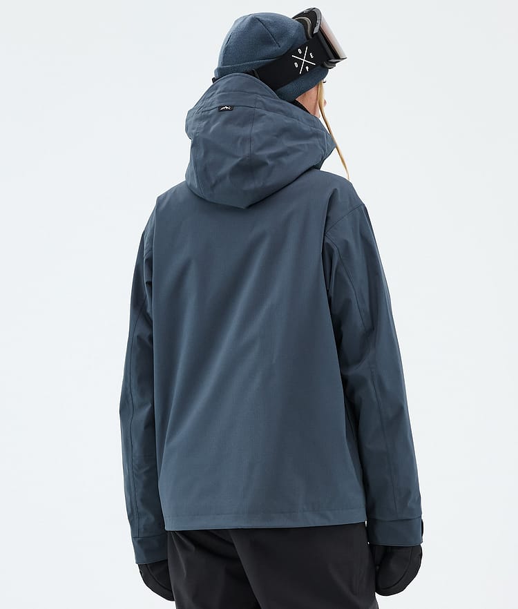 Dope Blizzard W Full Zip Snowboardjacka Dam Metal Blue, Image 6 of 9
