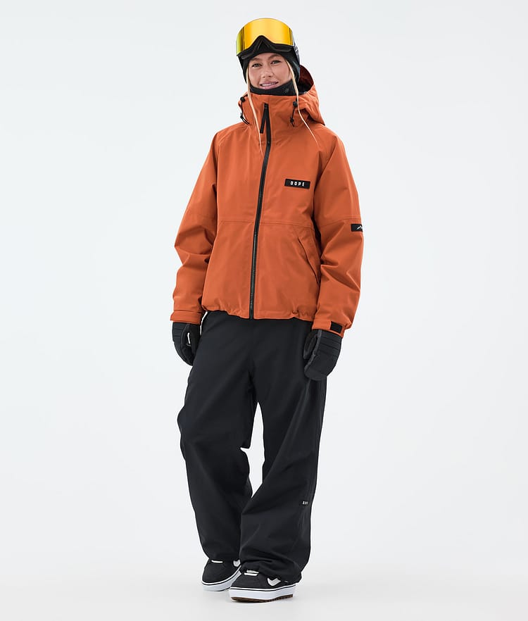 Dope Spartan W Snowboardjacka Dam Burned Orange, Bild 2 av 8