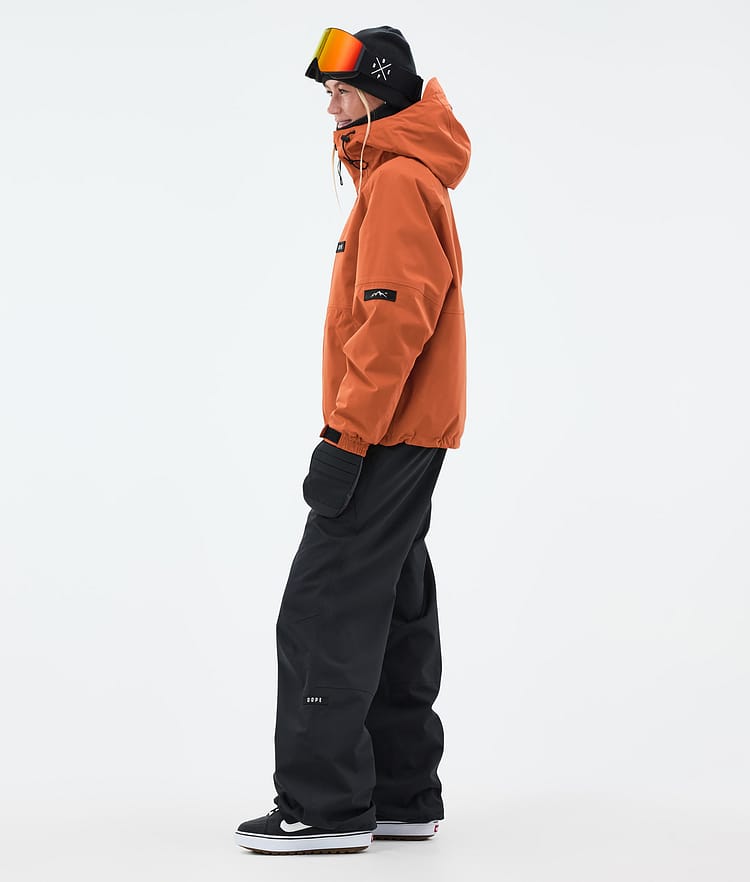 Dope Spartan W Snowboardjacka Dam Burned Orange, Bild 3 av 8