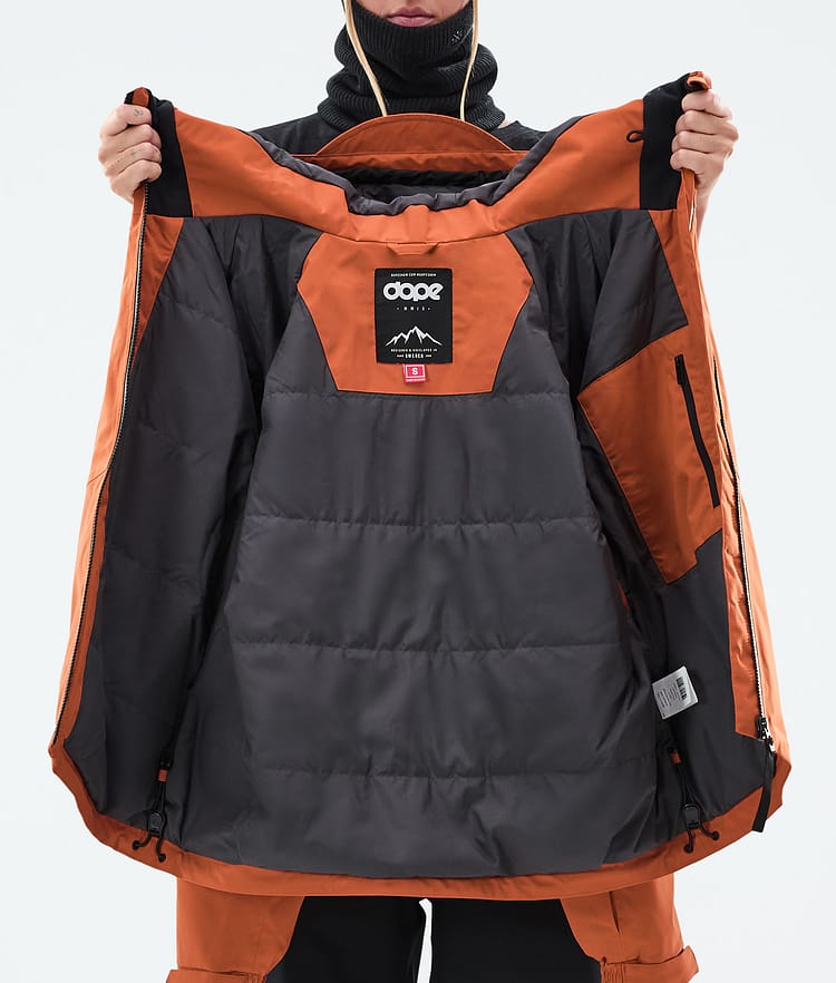 Dope Spartan W Skidjacka Dam Burned Orange, Bild 8 av 8