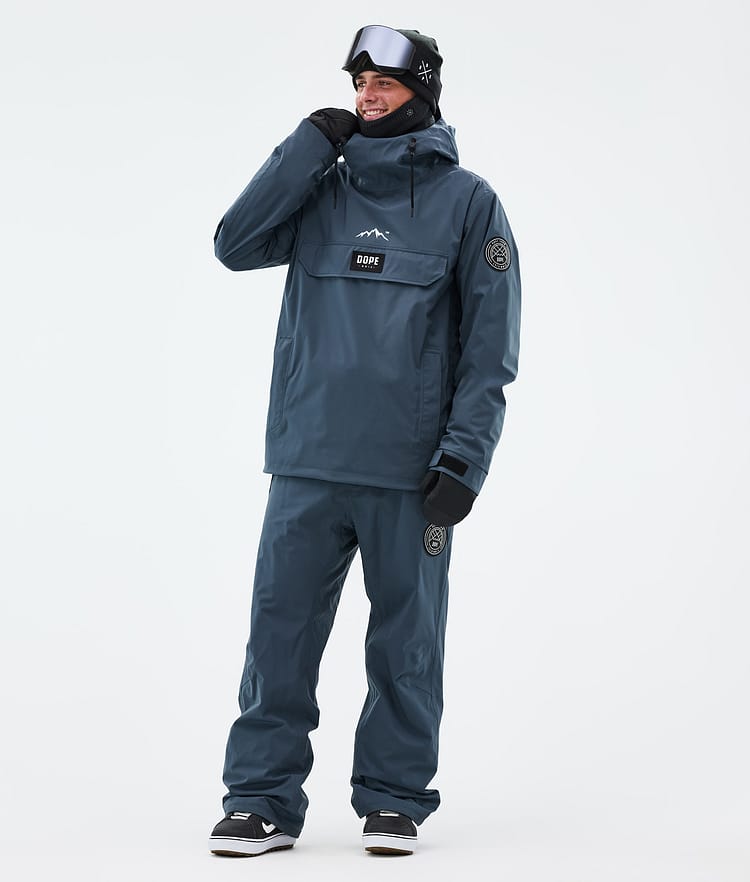 Dope Blizzard Snowboardbyxa Herr Metal Blue, Bild 2 av 5