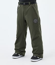 Dope Blizzard Snowboardbyxa Herr Olive Green