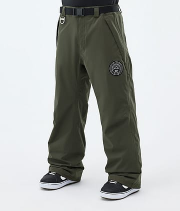 Dope Blizzard Snowboardbyxa Olive Green