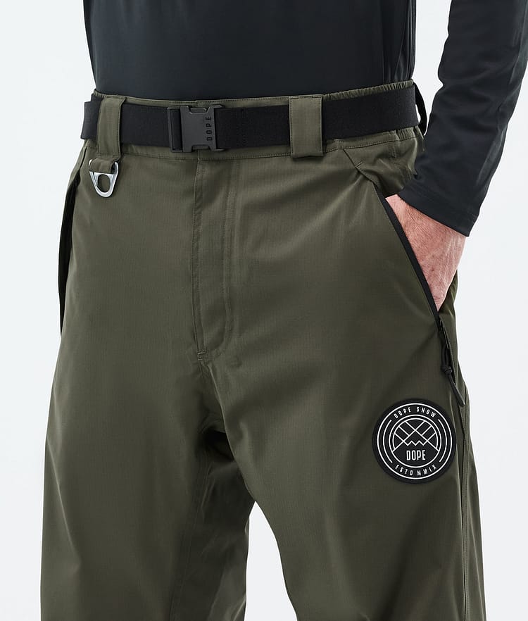 Dope Blizzard Snowboardbyxa Herr Olive Green, Bild 5 av 5