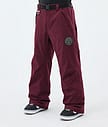Dope Blizzard Snowboardbyxa Herr Burgundy