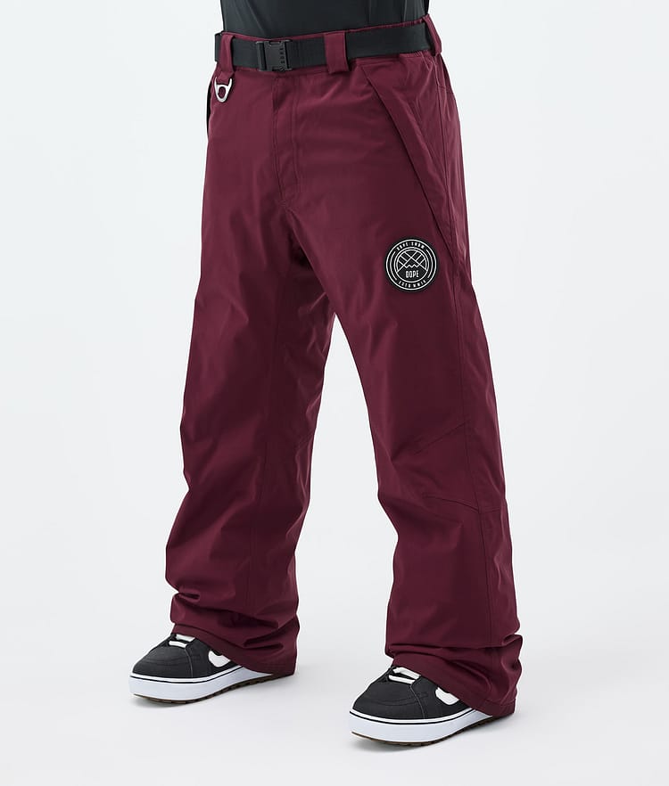 Dope Blizzard Snowboardbyxa Herr Burgundy, Bild 1 av 5
