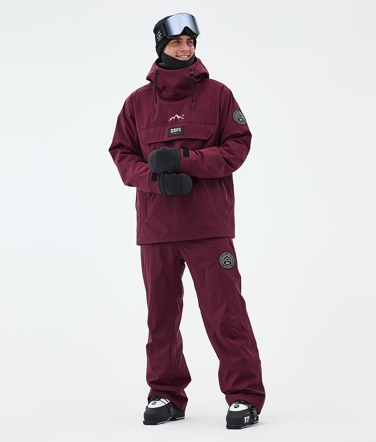 Dope Blizzard Skidbyxa Herr Burgundy, Image 2 of 5