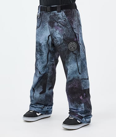 Dope Blizzard Snowboardbyxa Man Jungle Purple