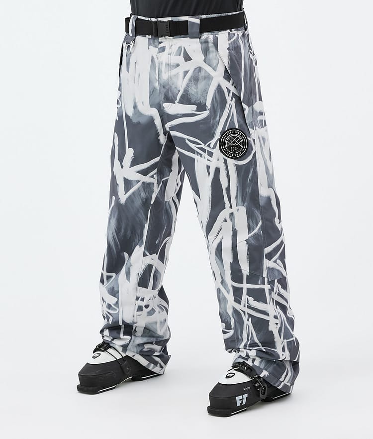 Dope Blizzard Skidbyxa Herr Scribble Black, Bild 1 av 5