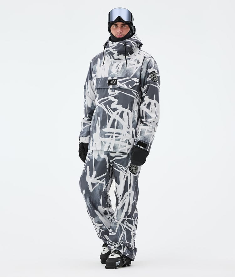 Dope Blizzard Skidbyxa Herr Scribble Black, Bild 2 av 5