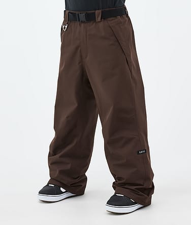 Dope Big Snowboardbyxa Man Dark Brown