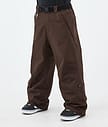 Dope Big Snowboardbyxa Herr Dark Brown