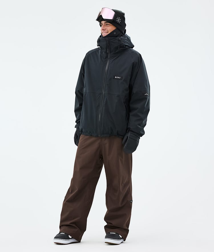 Dope Big Snowboardbyxa Herr Dark Brown, Bild 2 av 5