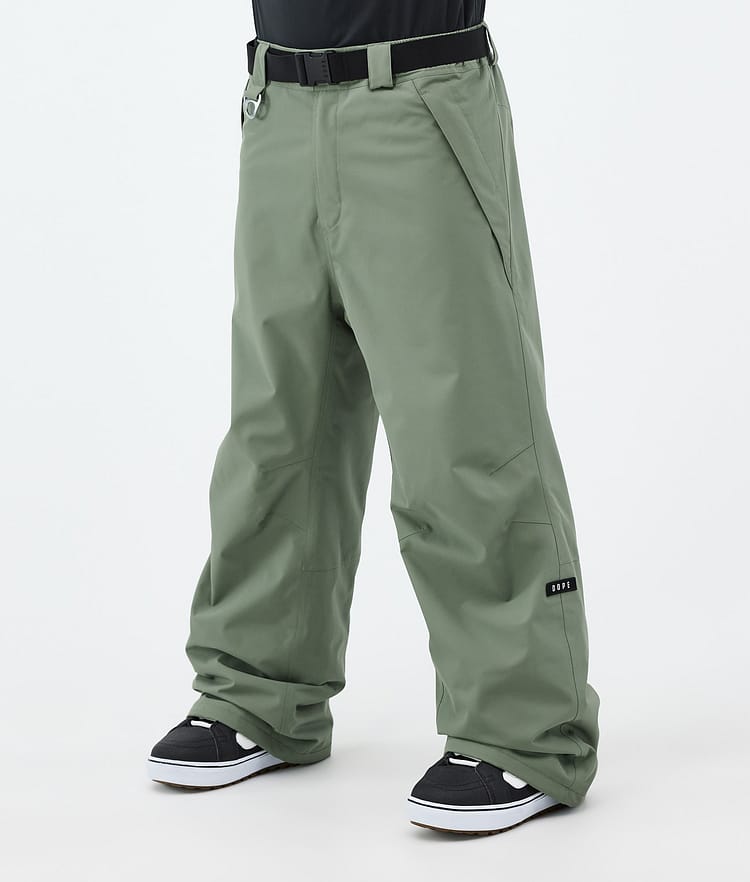 Dope Big Snowboardbyxa Herr Moss Green, Bild 1 av 5