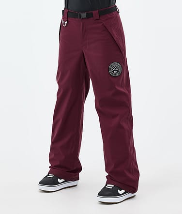 Dope Blizzard W Snowboardbyxa Dam Burgundy